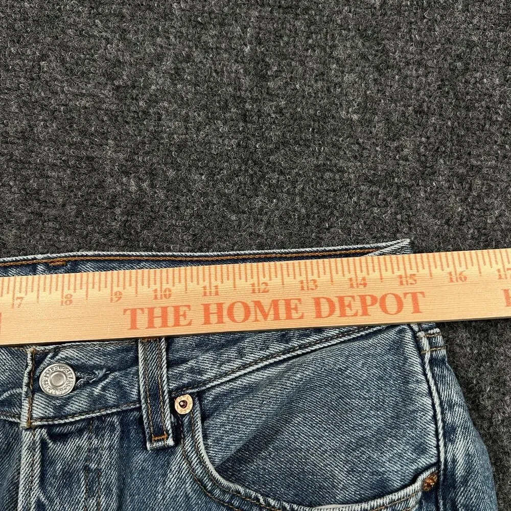 VTG Levis 501 Jeans Men 32x33 (30x32) Denim Button Fly USA 90s 553 0193